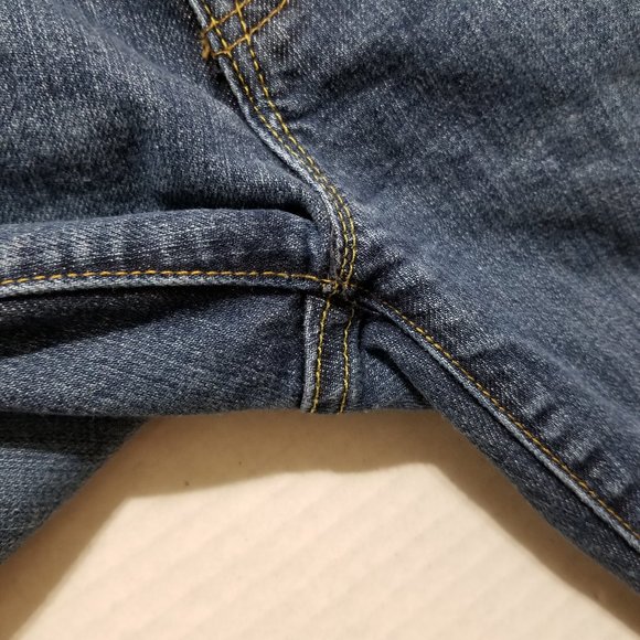 GAP jeans 1 Bootcut Stretch Medium Tint denim Y2K 2007 low rise waist boot cut - Picture 7 of 16